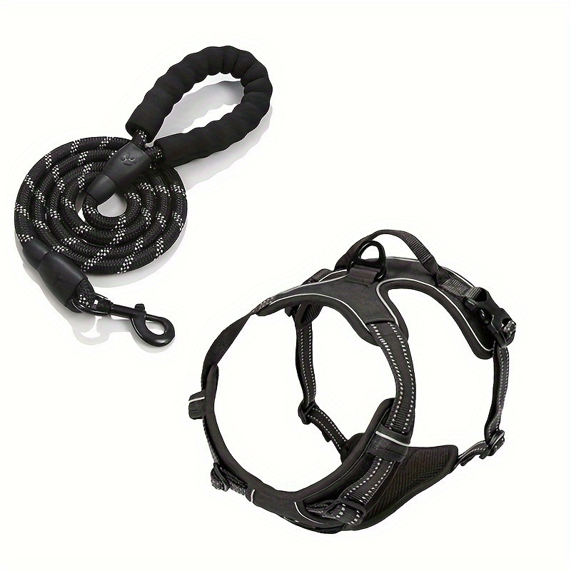 Pet Supplies Direct - 2-Piece Escape-Proof Dog Harness & Leash