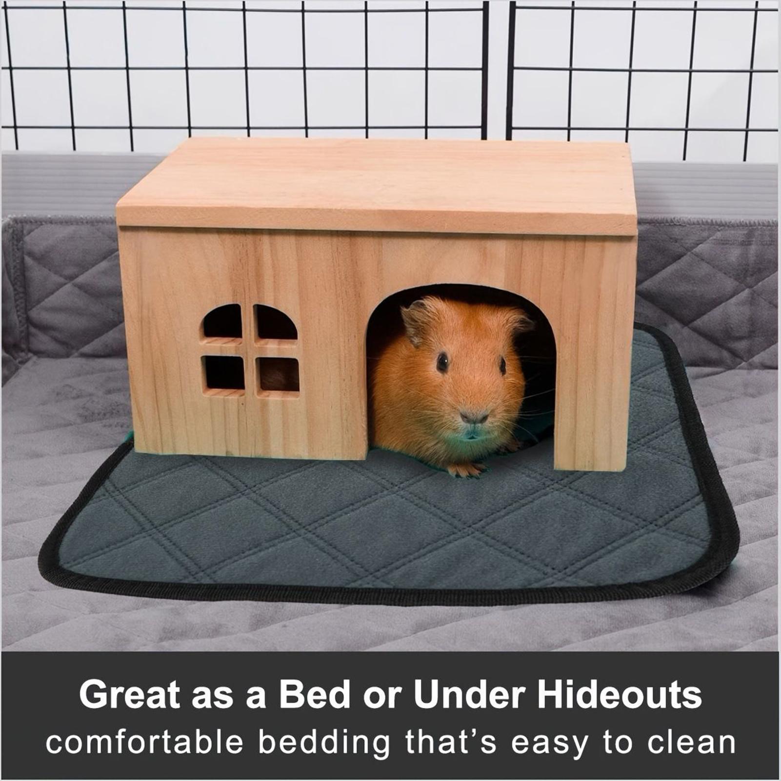 Hedgehog Bedding Liner - Cage Liner 4 Pieces Absorbent Sleeping