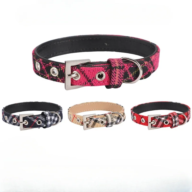 Pet Supplies Direct - Pet Collar Scottish Plaid Dog Collar