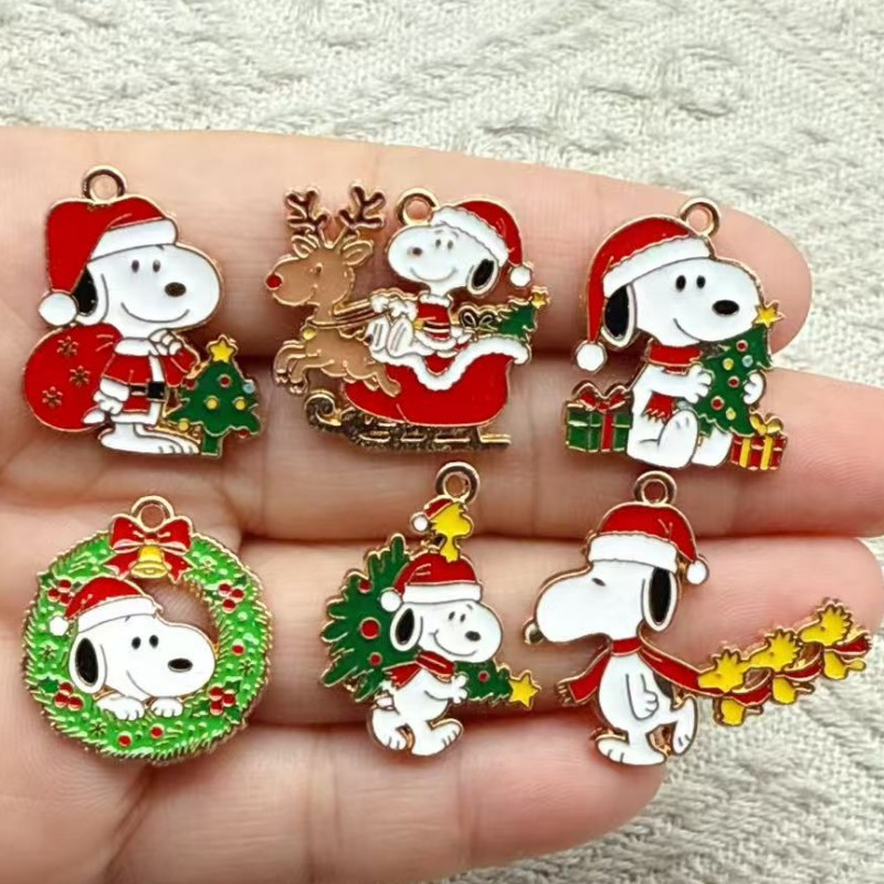 Pet Supplies Direct - 10pcs Dog Christmas Charm Jewelry Accessories