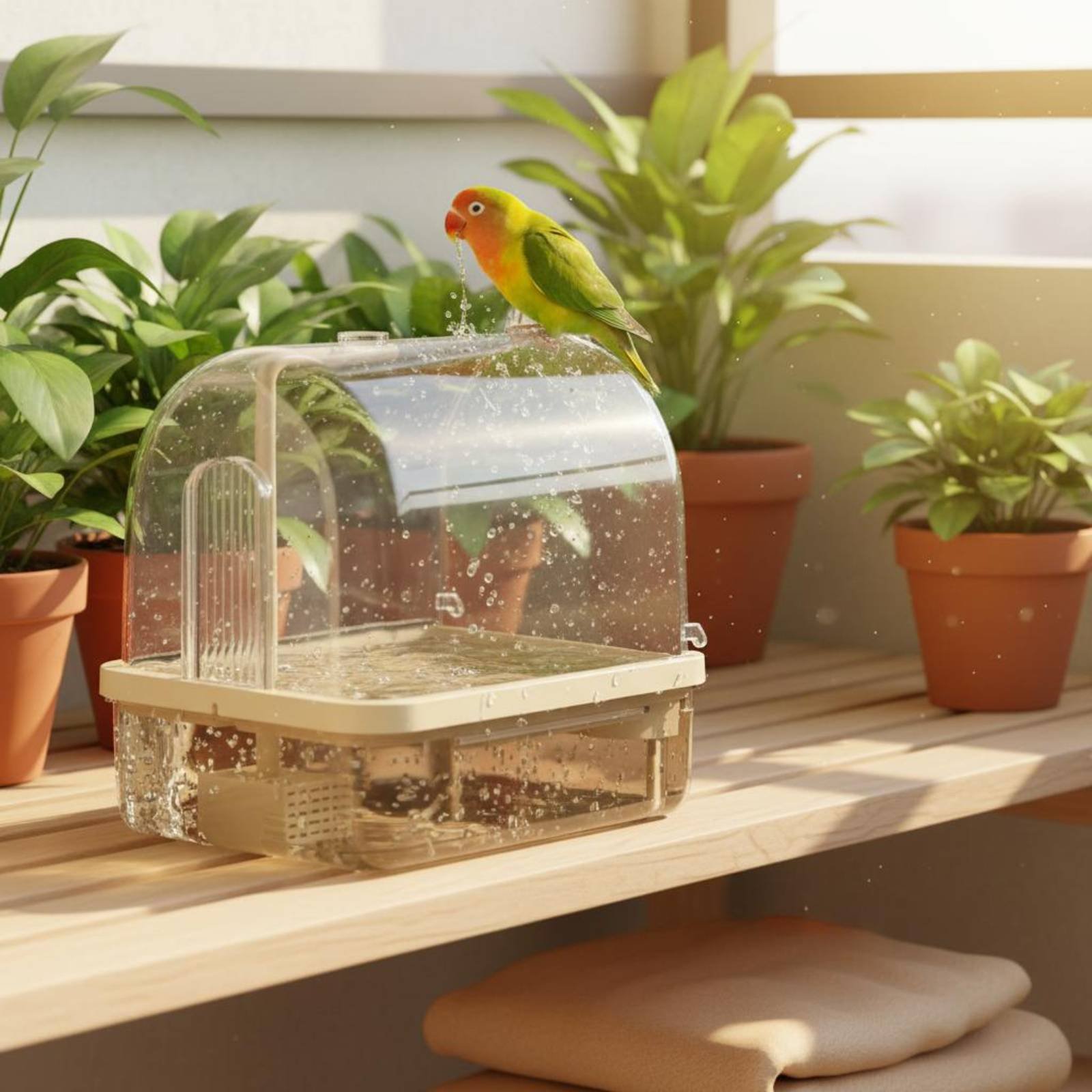 Automatic Bird Bath Wireless S - Pet Supplies Usa 评论和价格