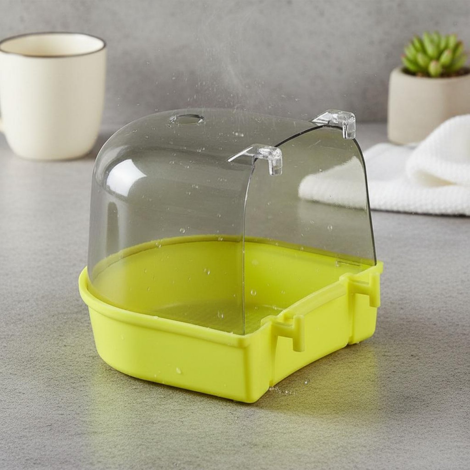 Bird Bathing Box Easy to Insta - Pet Supplies Usa 评论和价格
