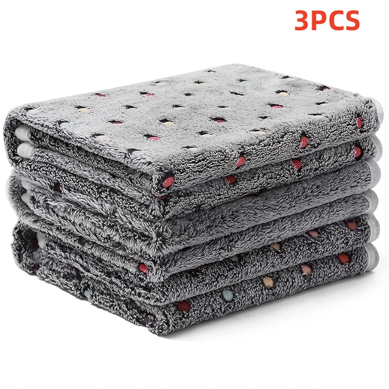 3PCS Soft Fluffy Pet Blanket C - Pet Supplies Direct 评论和价格