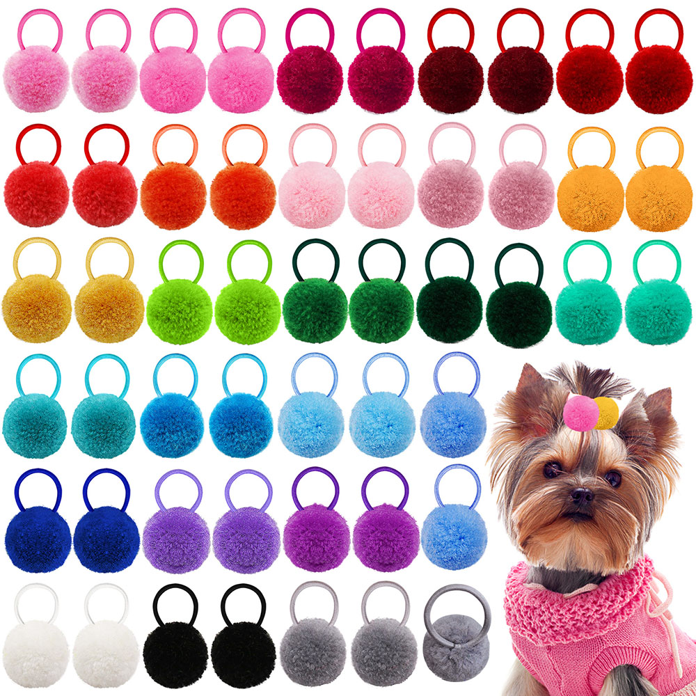 10PCS Hair Rubber Dog Accessor - Pet Supplies Pet Shop 评论和价格