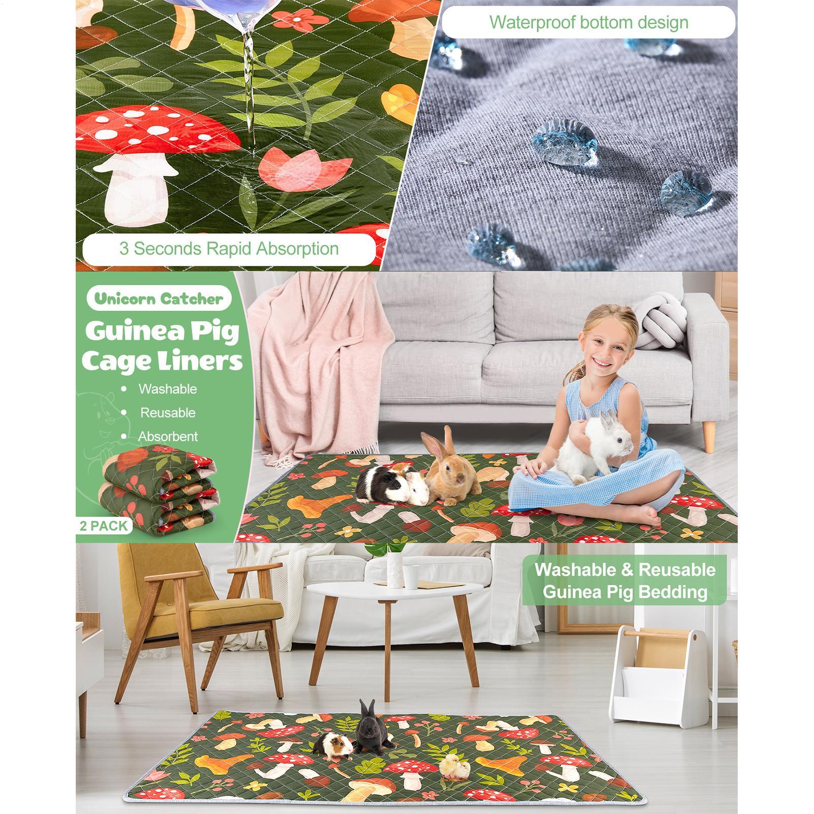 Bunny Cage Liner Washable Abso - Hedgehog Bedding Liner 评论和价格